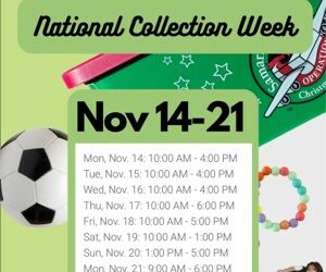 Operation Christmas Child Shoebox Collection Schedule